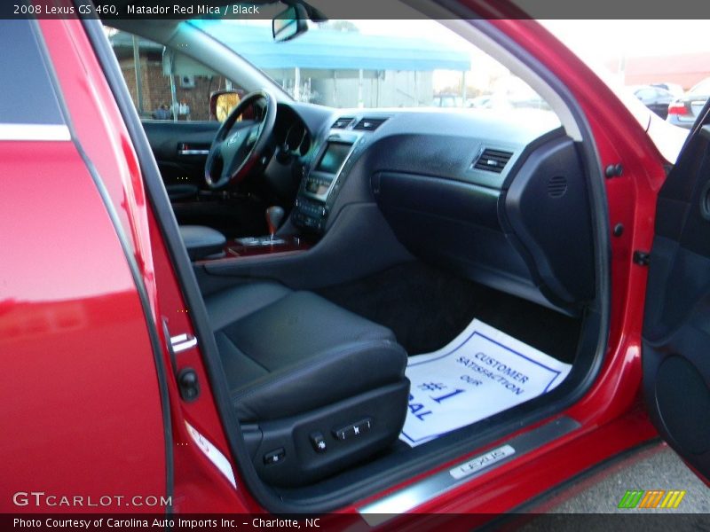 Matador Red Mica / Black 2008 Lexus GS 460