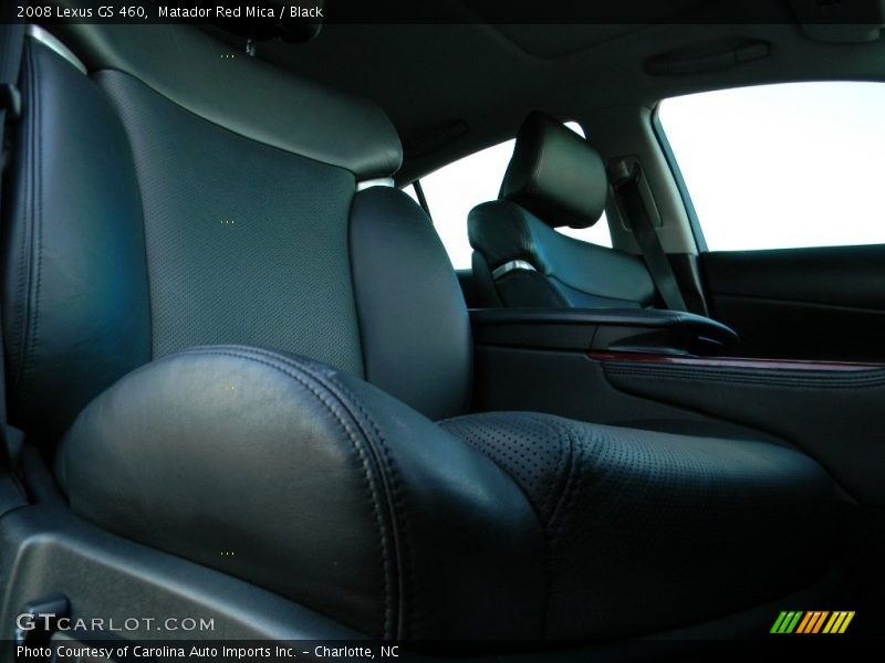 Matador Red Mica / Black 2008 Lexus GS 460