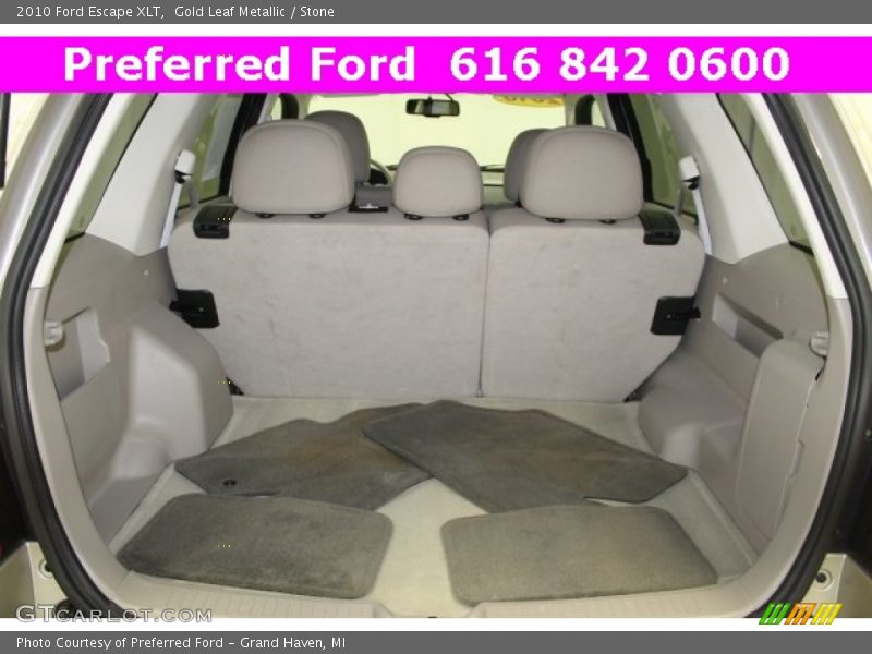 Gold Leaf Metallic / Stone 2010 Ford Escape XLT