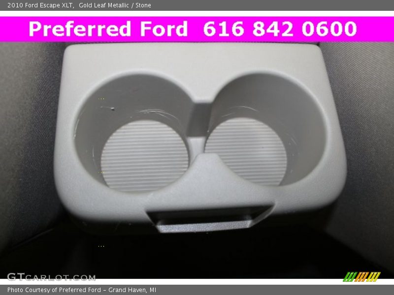 Gold Leaf Metallic / Stone 2010 Ford Escape XLT