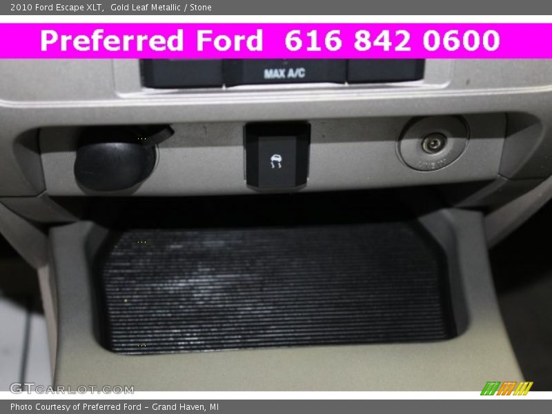 Gold Leaf Metallic / Stone 2010 Ford Escape XLT
