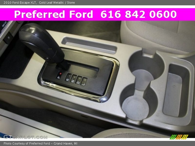 Gold Leaf Metallic / Stone 2010 Ford Escape XLT