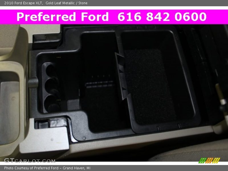 Gold Leaf Metallic / Stone 2010 Ford Escape XLT