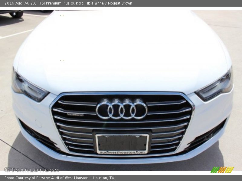 Ibis White / Nougat Brown 2016 Audi A6 2.0 TFSI Premium Plus quattro