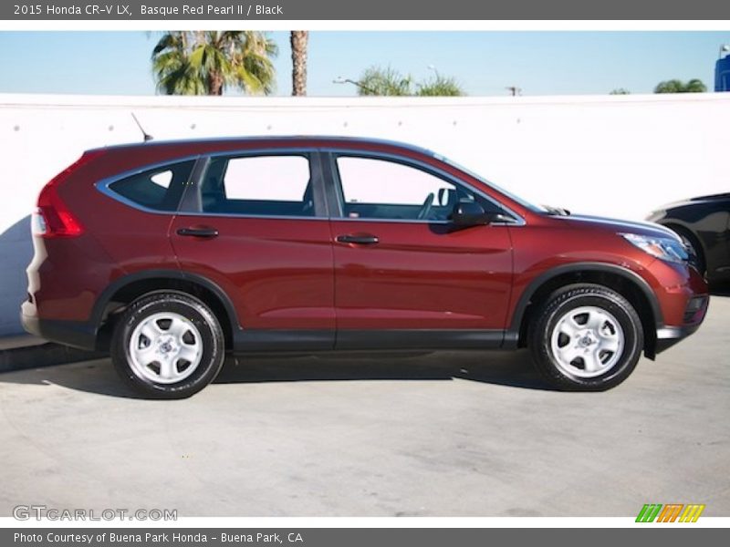 Basque Red Pearl II / Black 2015 Honda CR-V LX