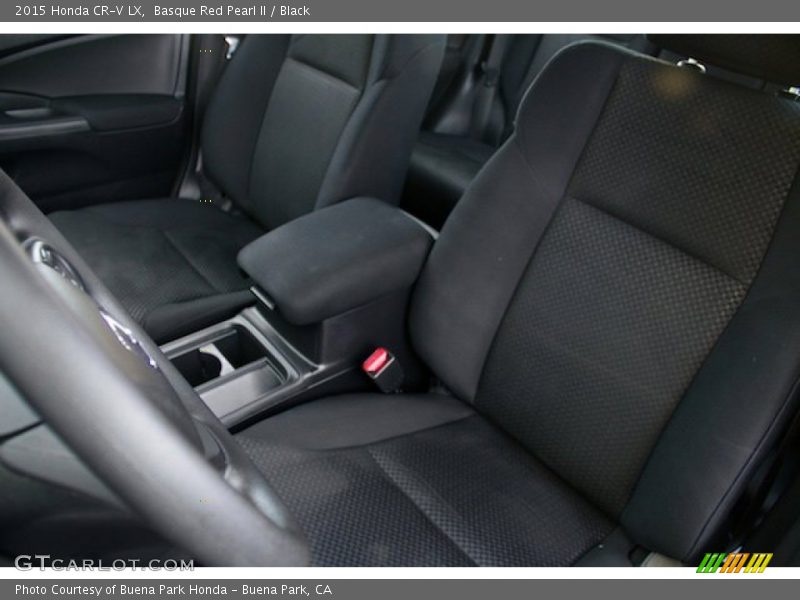 Basque Red Pearl II / Black 2015 Honda CR-V LX
