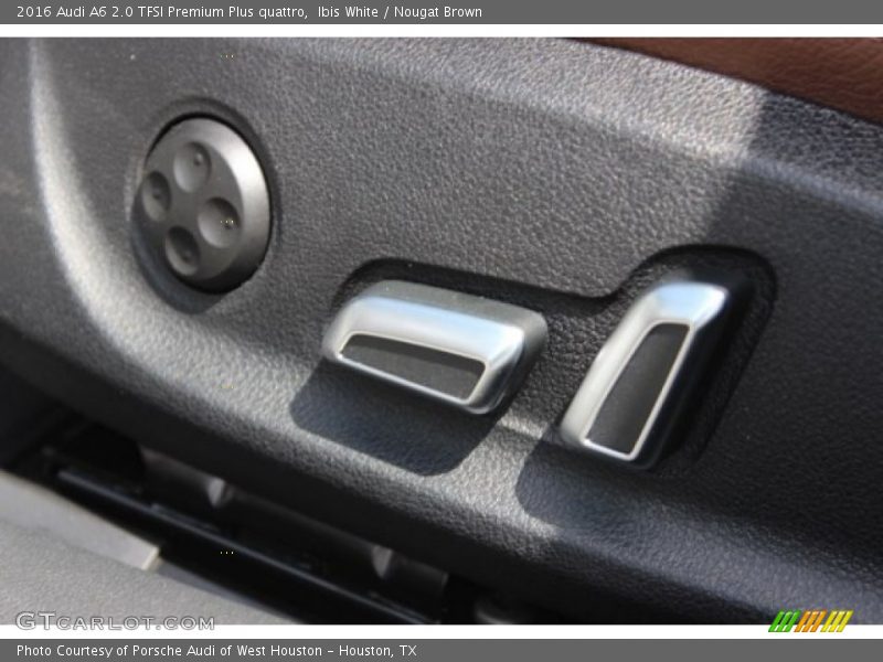 Ibis White / Nougat Brown 2016 Audi A6 2.0 TFSI Premium Plus quattro