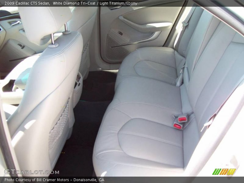 White Diamond Tri-Coat / Light Titanium/Ebony 2009 Cadillac CTS Sedan