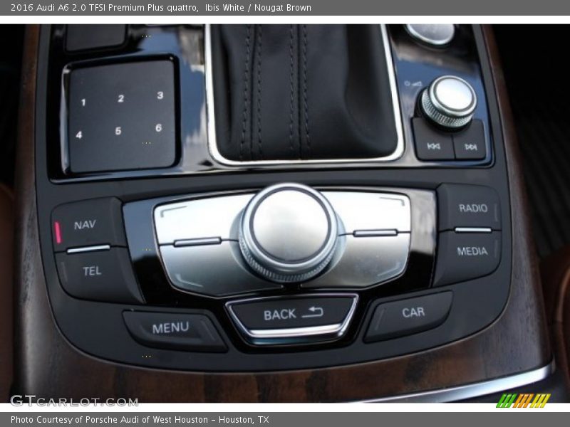 Ibis White / Nougat Brown 2016 Audi A6 2.0 TFSI Premium Plus quattro