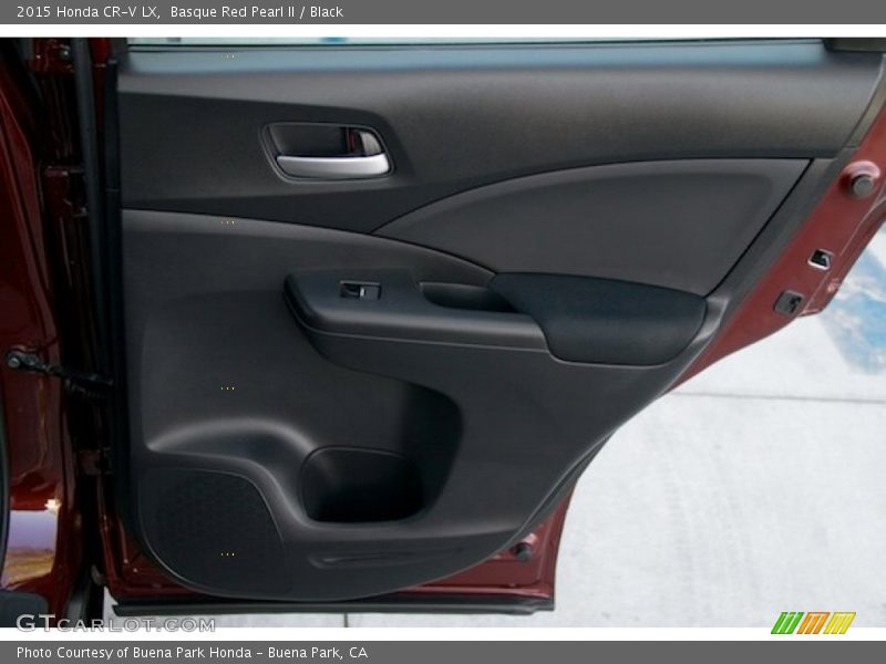 Basque Red Pearl II / Black 2015 Honda CR-V LX