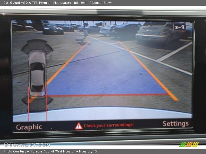 Ibis White / Nougat Brown 2016 Audi A6 2.0 TFSI Premium Plus quattro