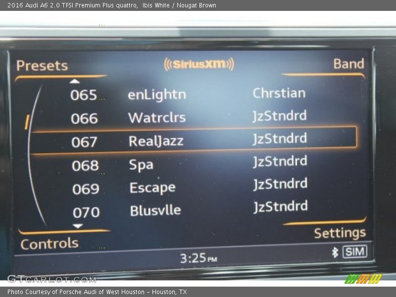 Ibis White / Nougat Brown 2016 Audi A6 2.0 TFSI Premium Plus quattro