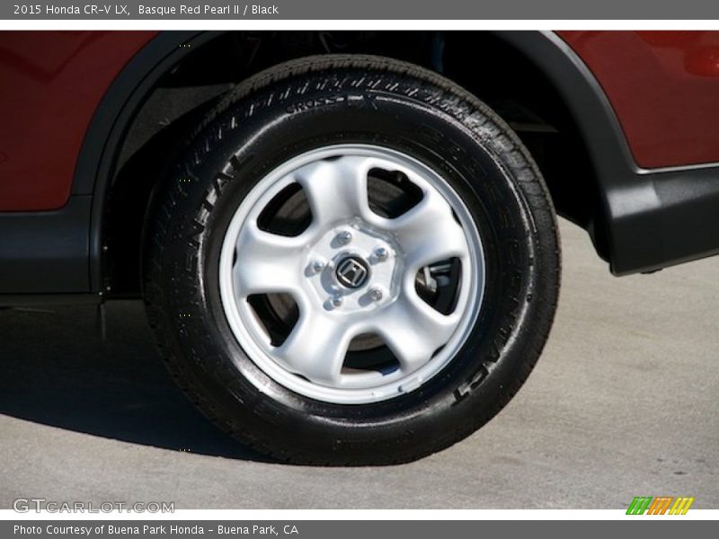 Basque Red Pearl II / Black 2015 Honda CR-V LX
