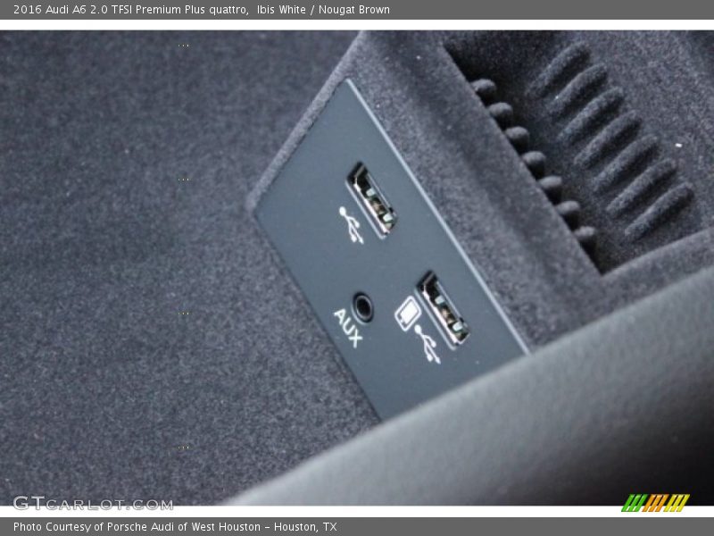 Ibis White / Nougat Brown 2016 Audi A6 2.0 TFSI Premium Plus quattro