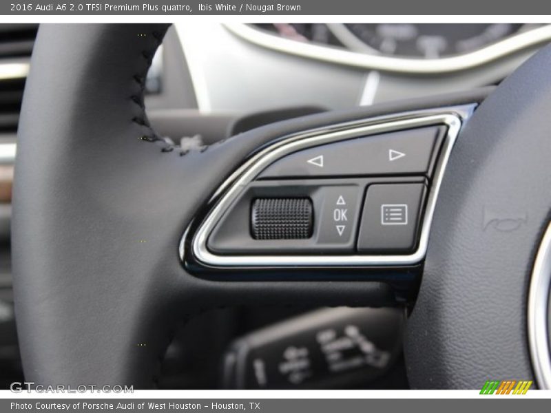 Ibis White / Nougat Brown 2016 Audi A6 2.0 TFSI Premium Plus quattro