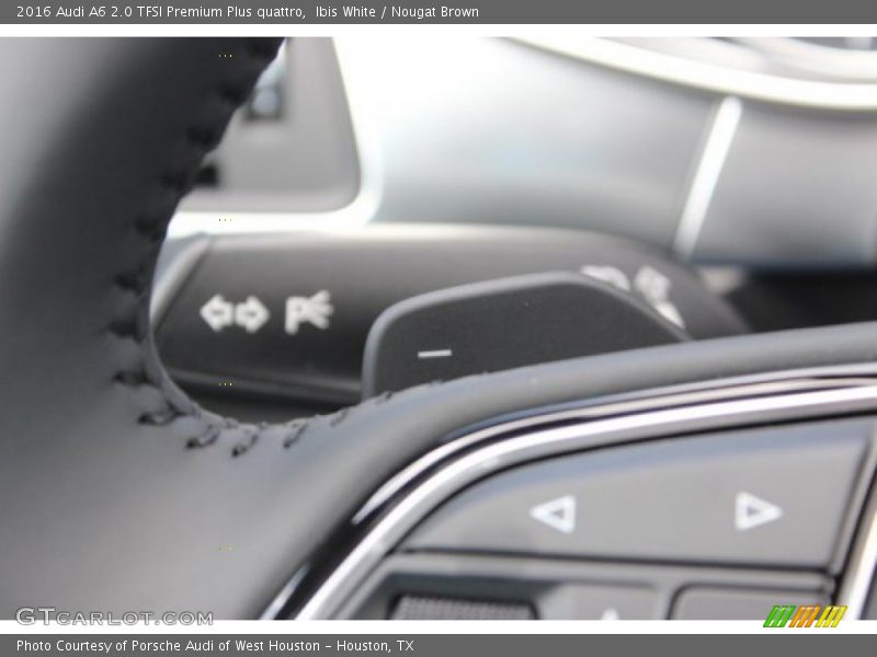 Ibis White / Nougat Brown 2016 Audi A6 2.0 TFSI Premium Plus quattro