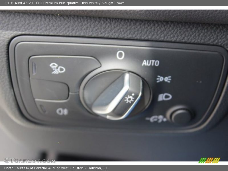 Ibis White / Nougat Brown 2016 Audi A6 2.0 TFSI Premium Plus quattro