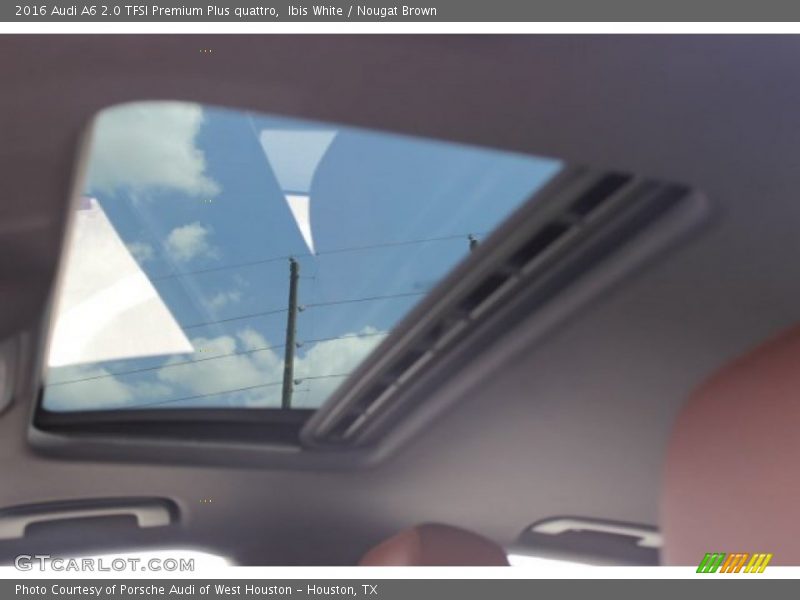Ibis White / Nougat Brown 2016 Audi A6 2.0 TFSI Premium Plus quattro