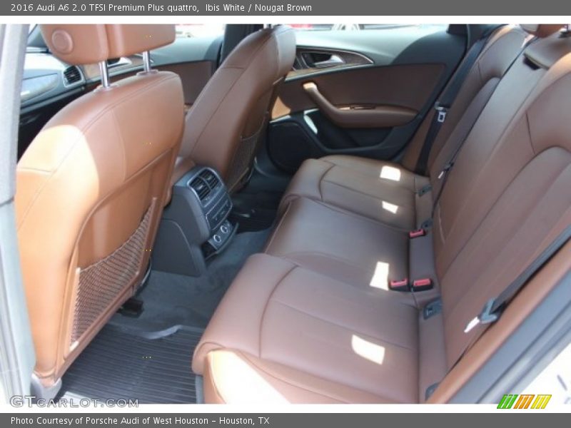 Ibis White / Nougat Brown 2016 Audi A6 2.0 TFSI Premium Plus quattro