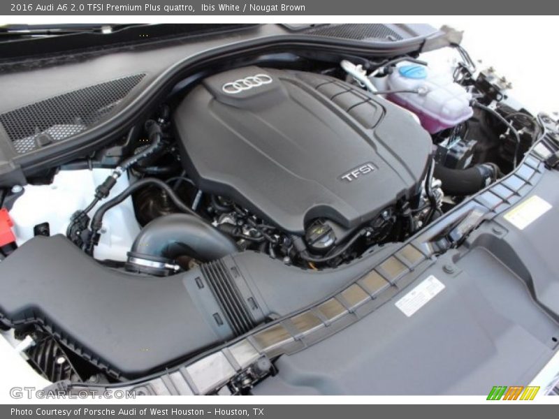 Ibis White / Nougat Brown 2016 Audi A6 2.0 TFSI Premium Plus quattro