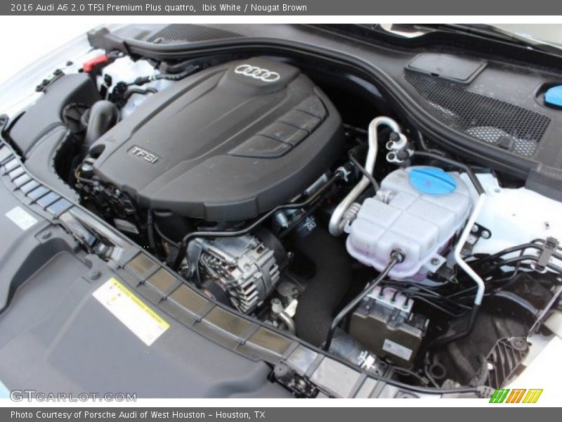 Ibis White / Nougat Brown 2016 Audi A6 2.0 TFSI Premium Plus quattro