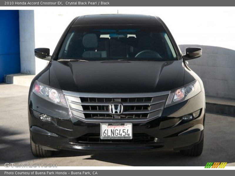 Crystal Black Pearl / Black 2010 Honda Accord Crosstour EX