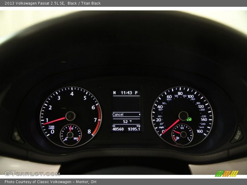 Black / Titan Black 2013 Volkswagen Passat 2.5L SE