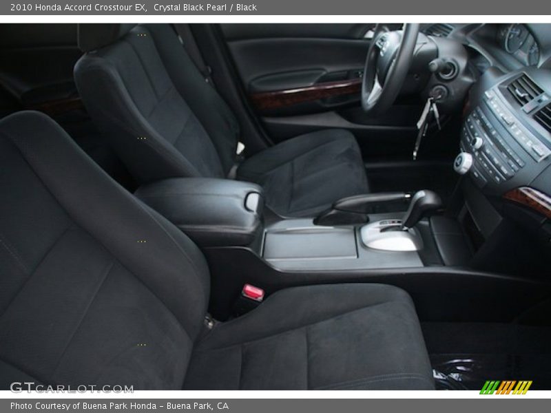 Crystal Black Pearl / Black 2010 Honda Accord Crosstour EX