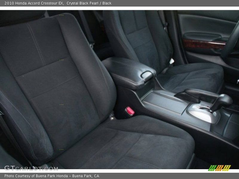 Crystal Black Pearl / Black 2010 Honda Accord Crosstour EX