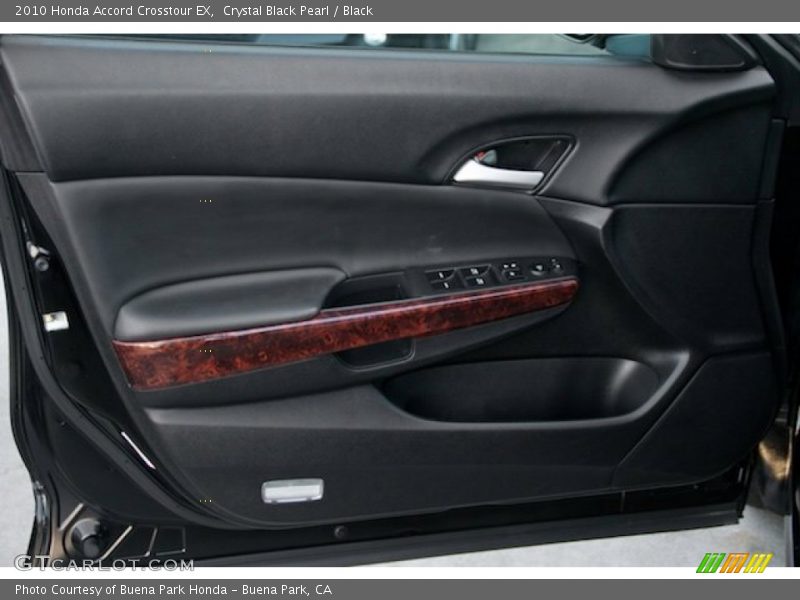 Crystal Black Pearl / Black 2010 Honda Accord Crosstour EX