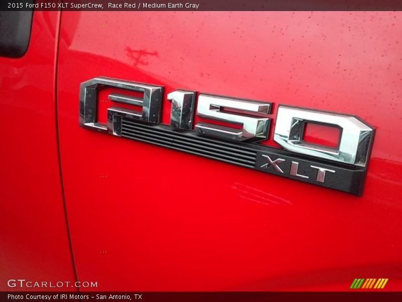 Race Red / Medium Earth Gray 2015 Ford F150 XLT SuperCrew