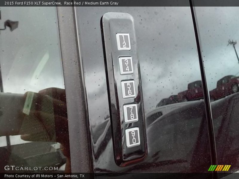 Race Red / Medium Earth Gray 2015 Ford F150 XLT SuperCrew