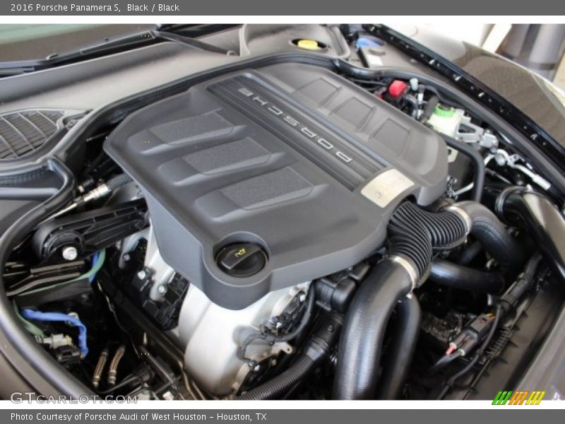  2016 Panamera S Engine - 3.0 Liter DFI Twin-Turbocharged DOHC 24-Valve VarioCam Plus V6