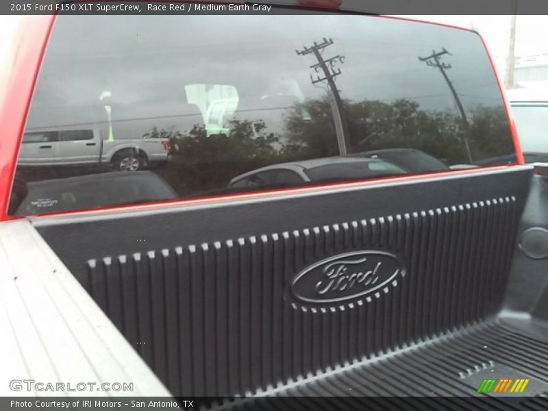 Race Red / Medium Earth Gray 2015 Ford F150 XLT SuperCrew