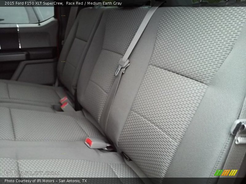 Race Red / Medium Earth Gray 2015 Ford F150 XLT SuperCrew