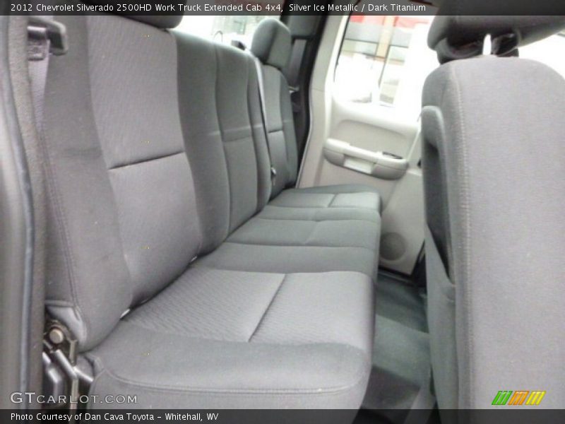 Silver Ice Metallic / Dark Titanium 2012 Chevrolet Silverado 2500HD Work Truck Extended Cab 4x4