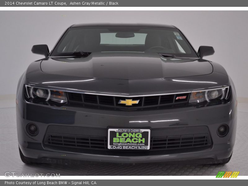 Ashen Gray Metallic / Black 2014 Chevrolet Camaro LT Coupe