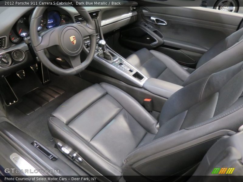 Black Interior - 2012 911 Carrera S Cabriolet 