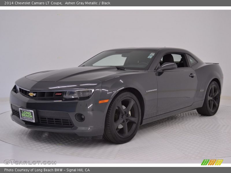 Ashen Gray Metallic / Black 2014 Chevrolet Camaro LT Coupe