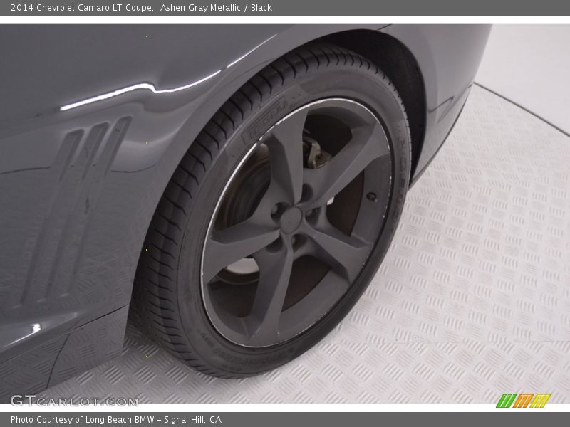 Ashen Gray Metallic / Black 2014 Chevrolet Camaro LT Coupe