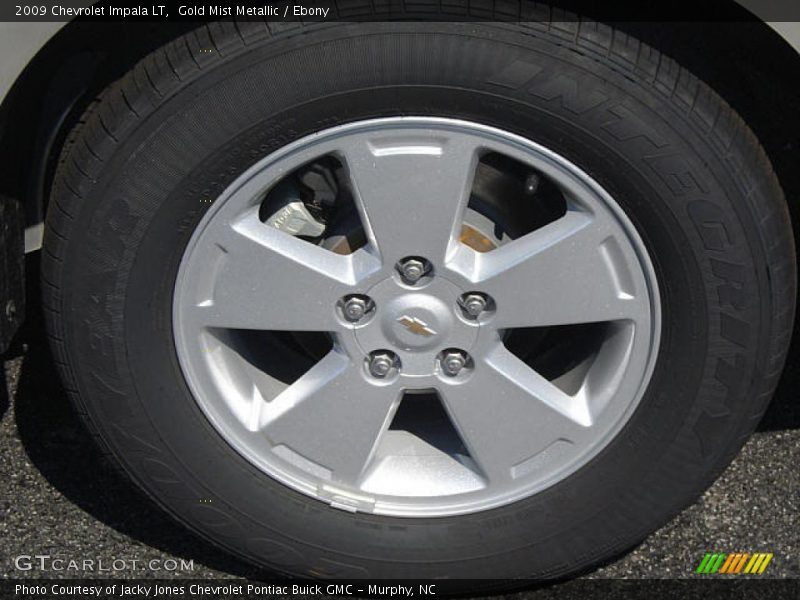 Gold Mist Metallic / Ebony 2009 Chevrolet Impala LT