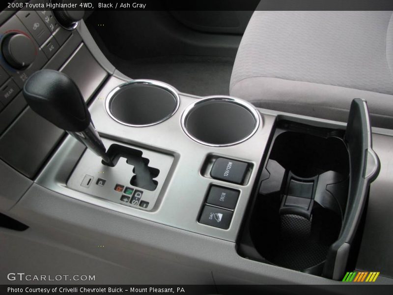 Black / Ash Gray 2008 Toyota Highlander 4WD