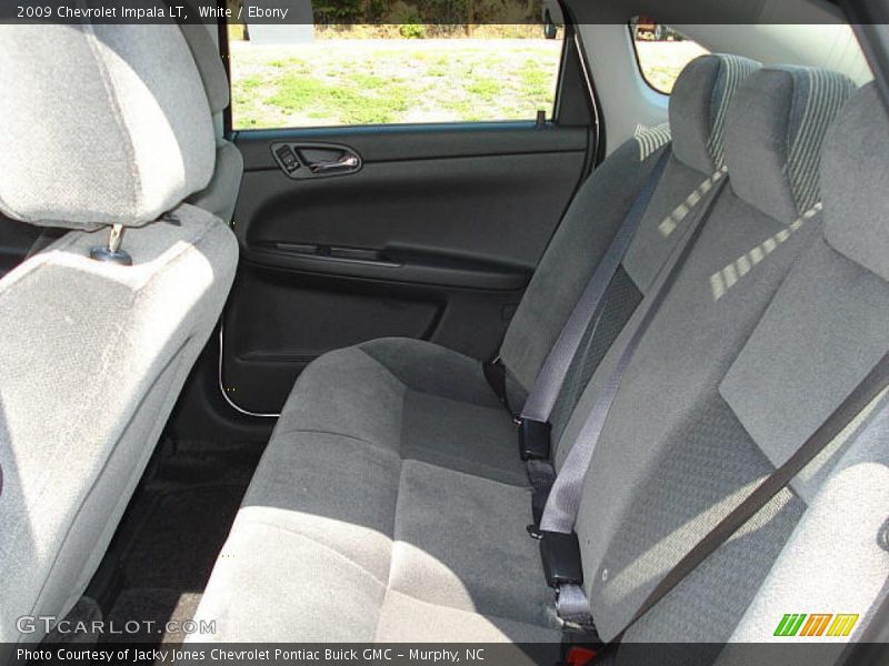 White / Ebony 2009 Chevrolet Impala LT