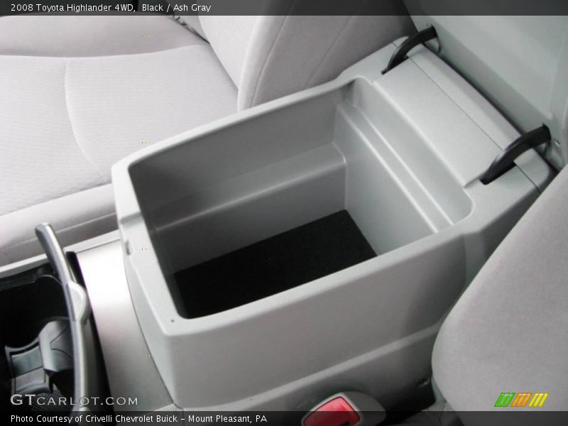 Black / Ash Gray 2008 Toyota Highlander 4WD