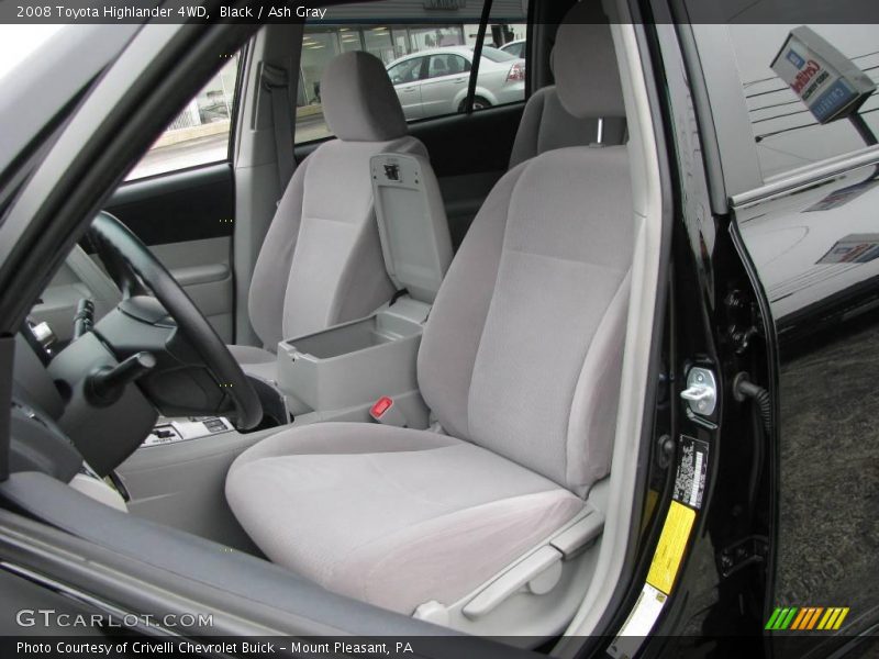Black / Ash Gray 2008 Toyota Highlander 4WD