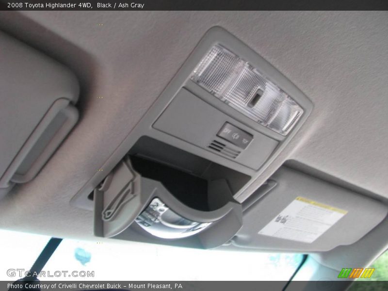 Black / Ash Gray 2008 Toyota Highlander 4WD