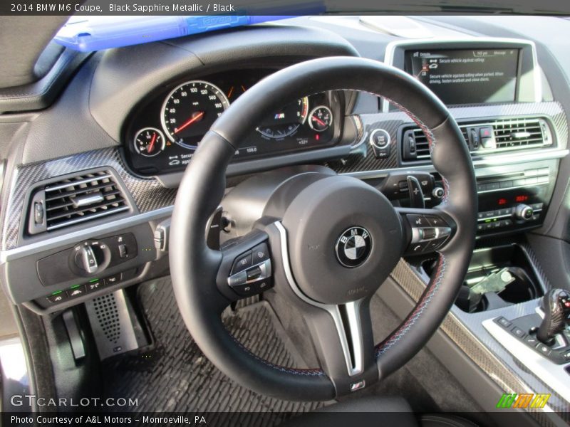 Black Sapphire Metallic / Black 2014 BMW M6 Coupe