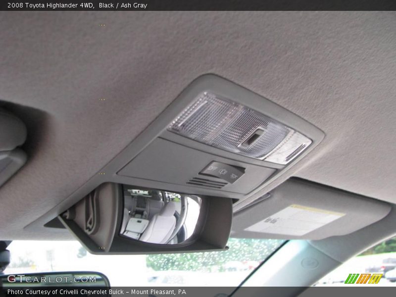 Black / Ash Gray 2008 Toyota Highlander 4WD