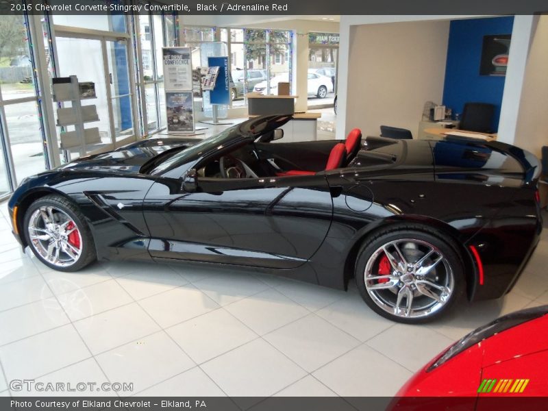  2016 Corvette Stingray Convertible Black