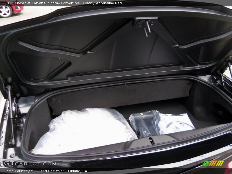 Black / Adrenaline Red 2016 Chevrolet Corvette Stingray Convertible